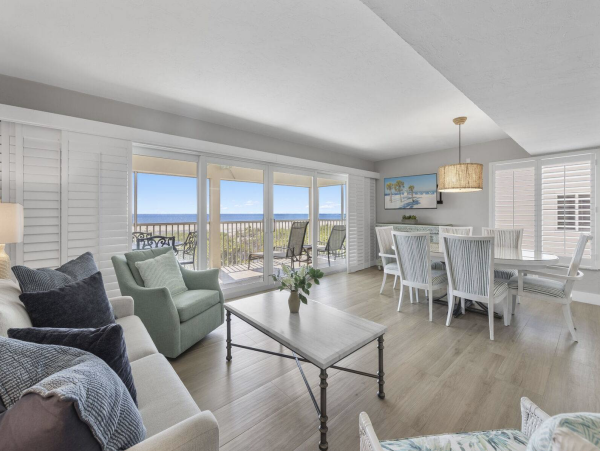 Sanibel Beachfront Vacation Condo with Three Bedrooms